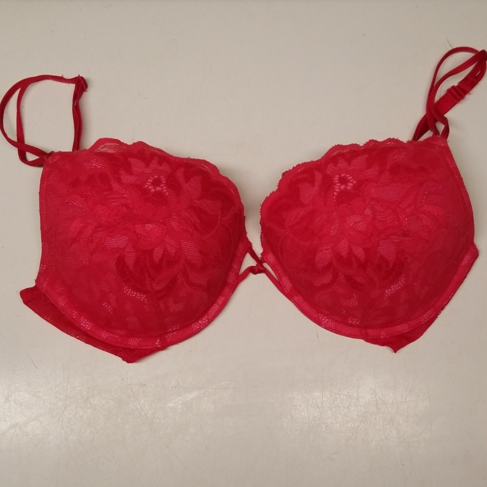 Victoria's Secret Dark Pink Bra 36D